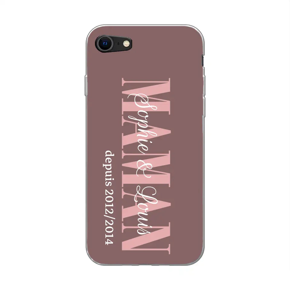 Êtres chers - Telefoonhoesje gepersonaliseerd