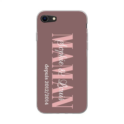 Êtres chers - Telefoonhoesje gepersonaliseerd