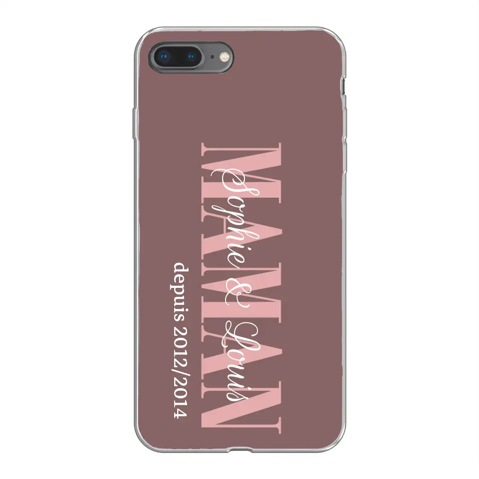 Êtres chers - Telefoonhoesje gepersonaliseerd