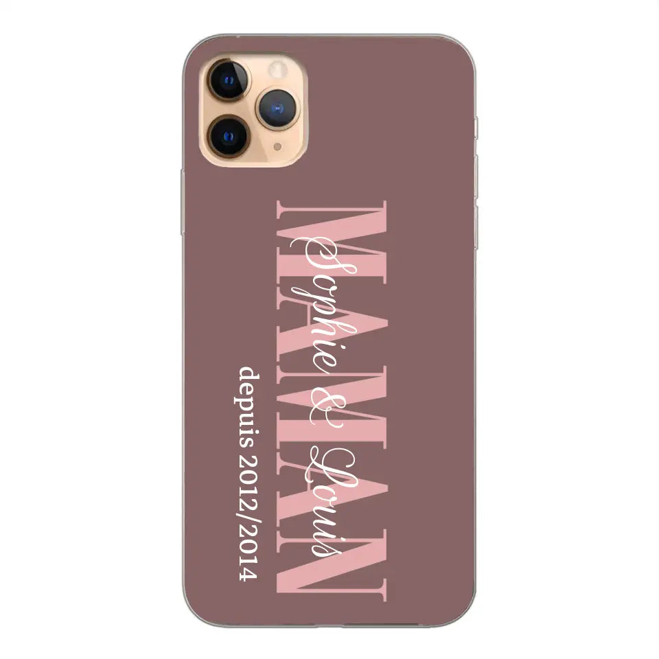 Êtres chers - Telefoonhoesje gepersonaliseerd