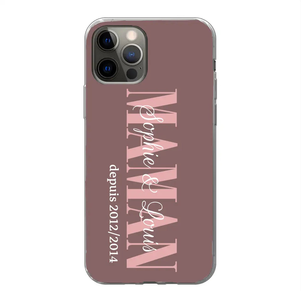 Êtres chers - Telefoonhoesje gepersonaliseerd