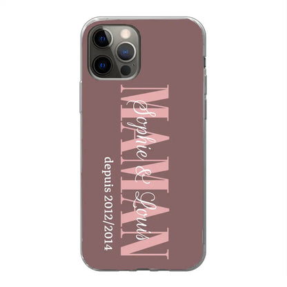 Êtres chers - Telefoonhoesje gepersonaliseerd