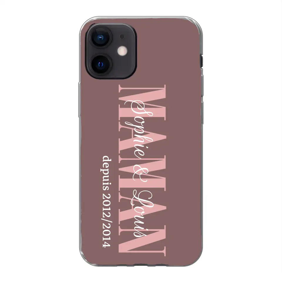 Êtres chers - Telefoonhoesje gepersonaliseerd