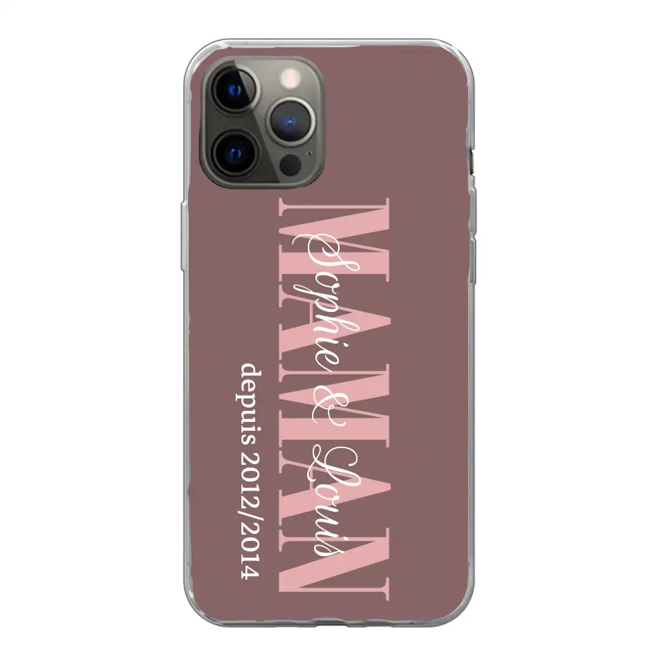 Êtres chers - Telefoonhoesje gepersonaliseerd