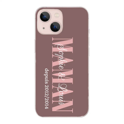 Êtres chers - Telefoonhoesje gepersonaliseerd