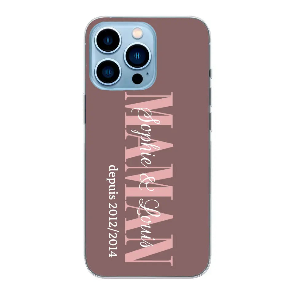 Êtres chers - Telefoonhoesje gepersonaliseerd