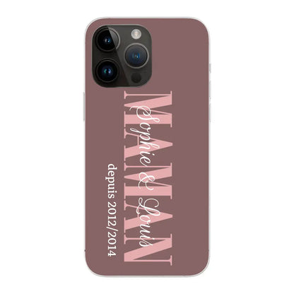 Êtres chers - Telefoonhoesje gepersonaliseerd