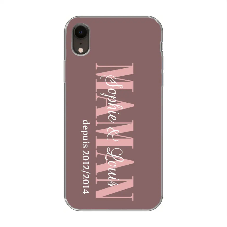 Êtres chers - Telefoonhoesje gepersonaliseerd