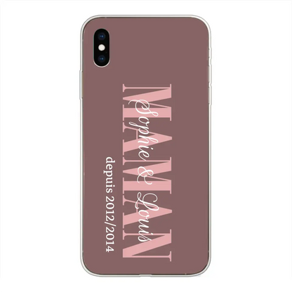 Êtres chers - Telefoonhoesje gepersonaliseerd