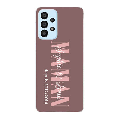 Êtres chers - Telefoonhoesje gepersonaliseerd