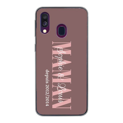 Êtres chers - Telefoonhoesje gepersonaliseerd