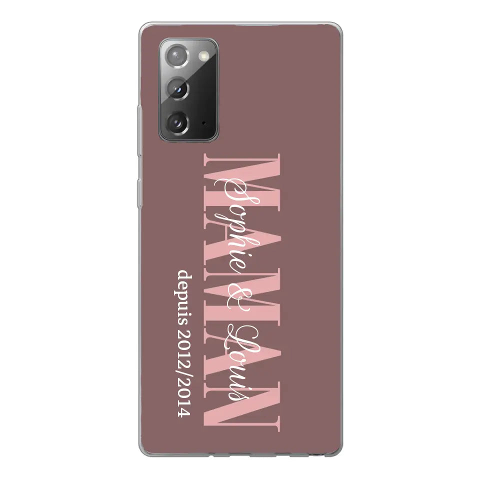 Êtres chers - Telefoonhoesje gepersonaliseerd