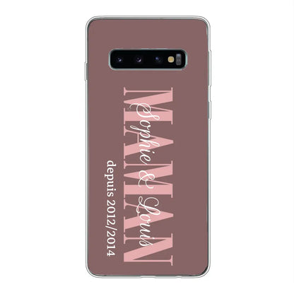 Êtres chers - Telefoonhoesje gepersonaliseerd