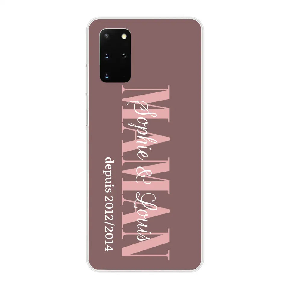 Êtres chers - Telefoonhoesje gepersonaliseerd
