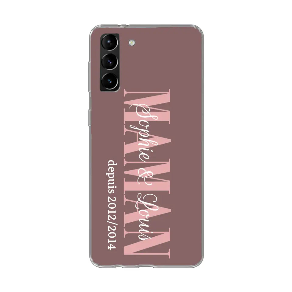 Êtres chers - Telefoonhoesje gepersonaliseerd