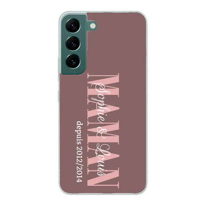 Êtres chers - Telefoonhoesje gepersonaliseerd