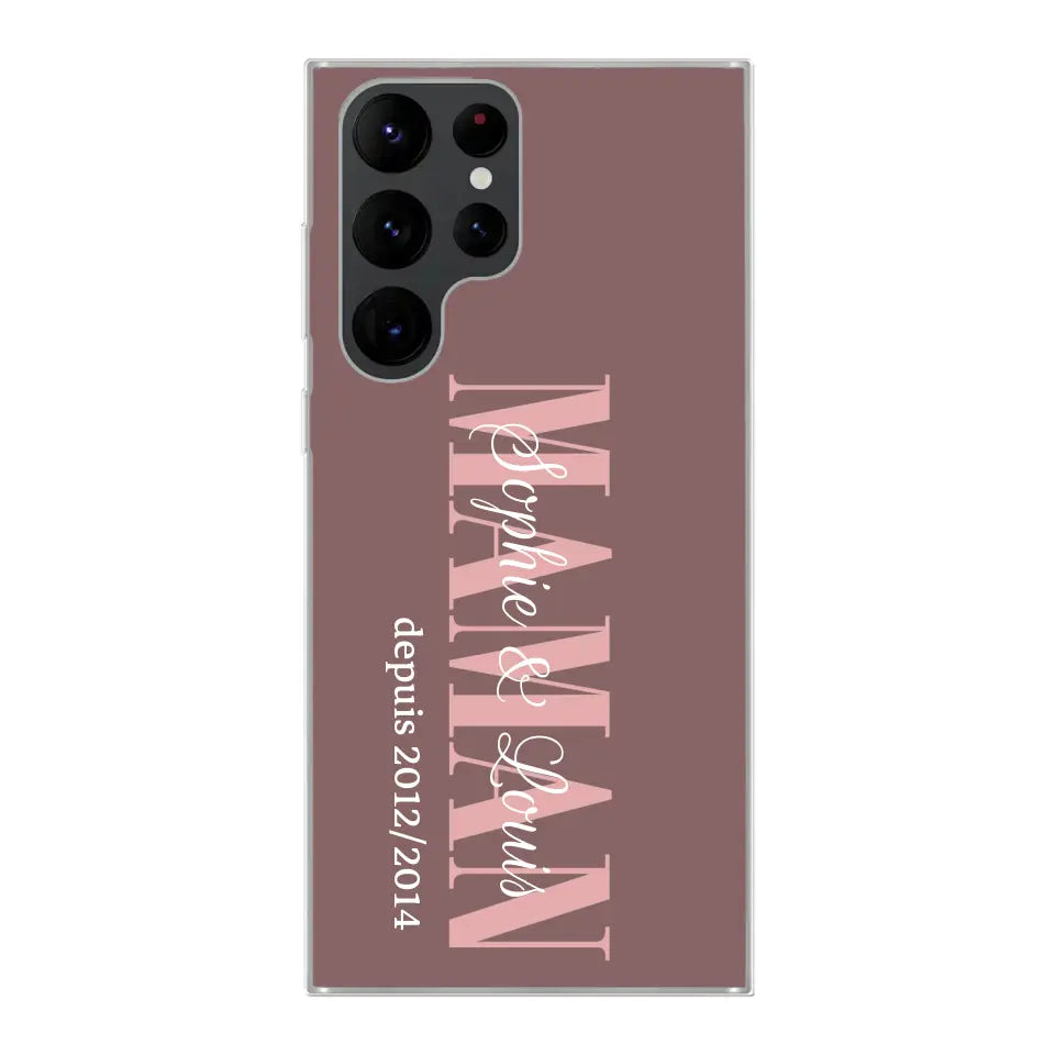Êtres chers - Telefoonhoesje gepersonaliseerd