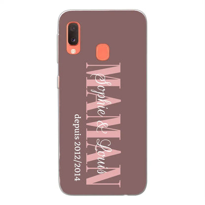 Êtres chers - Telefoonhoesje gepersonaliseerd