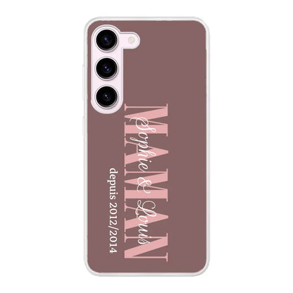 Êtres chers - Telefoonhoesje gepersonaliseerd