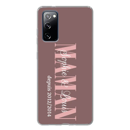 Êtres chers - Telefoonhoesje gepersonaliseerd
