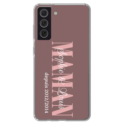 Êtres chers - Telefoonhoesje gepersonaliseerd