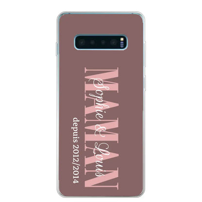 Êtres chers - Telefoonhoesje gepersonaliseerd