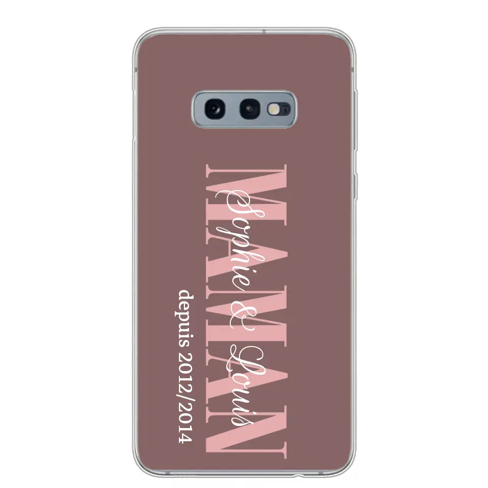 Êtres chers - Telefoonhoesje gepersonaliseerd