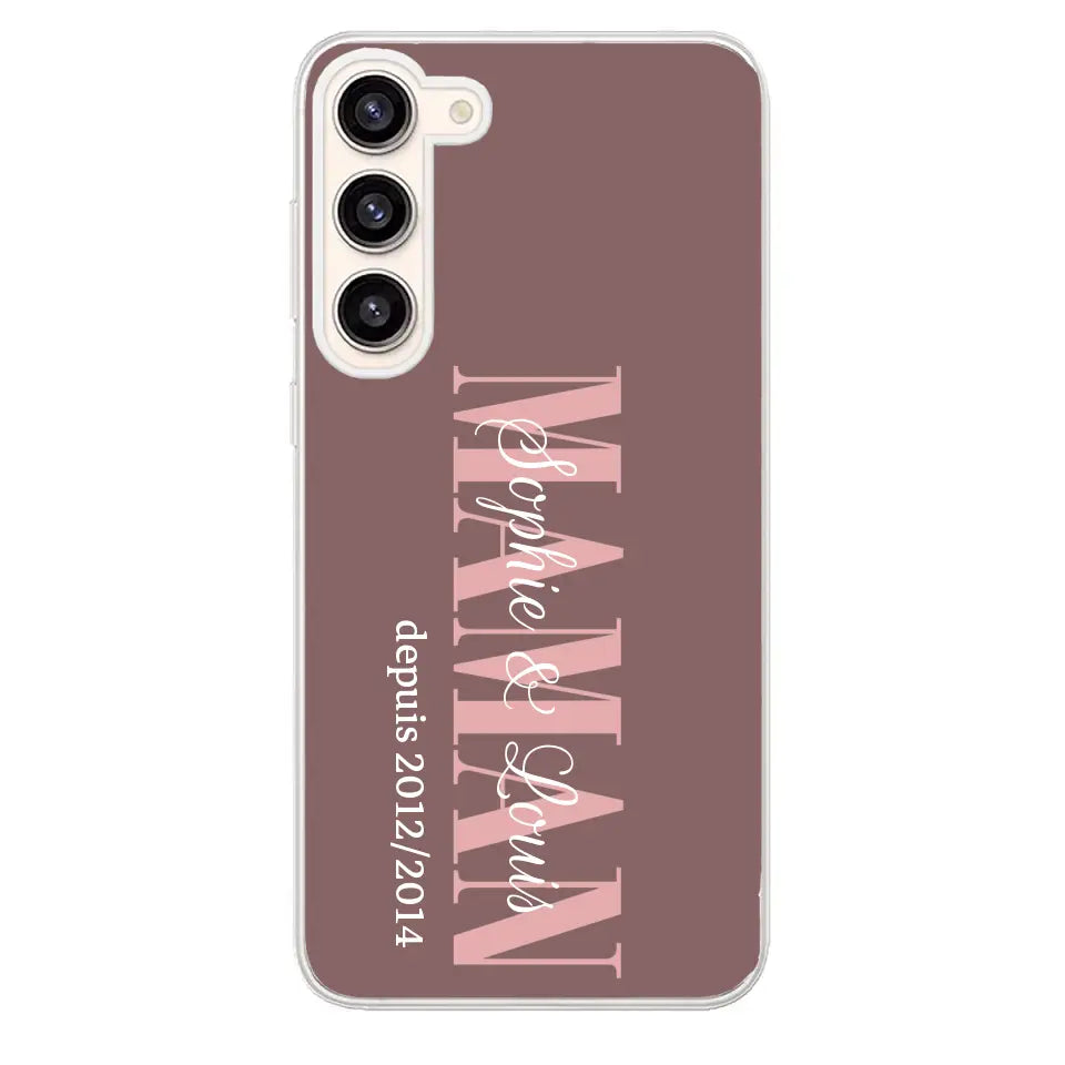 Êtres chers - Telefoonhoesje gepersonaliseerd