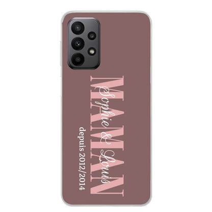 Êtres chers - Telefoonhoesje gepersonaliseerd