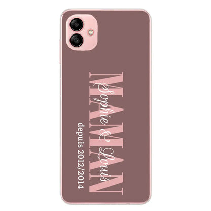 Êtres chers - Telefoonhoesje gepersonaliseerd