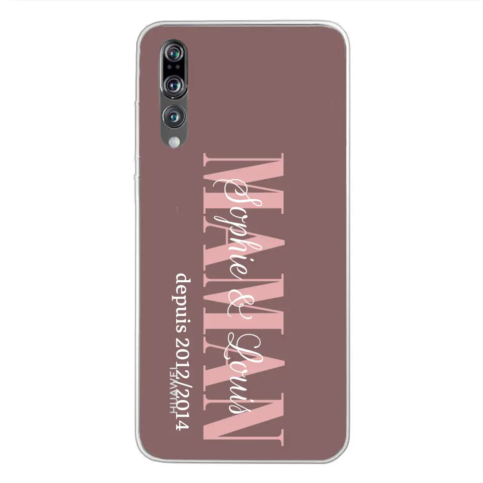 Êtres chers - Telefoonhoesje gepersonaliseerd