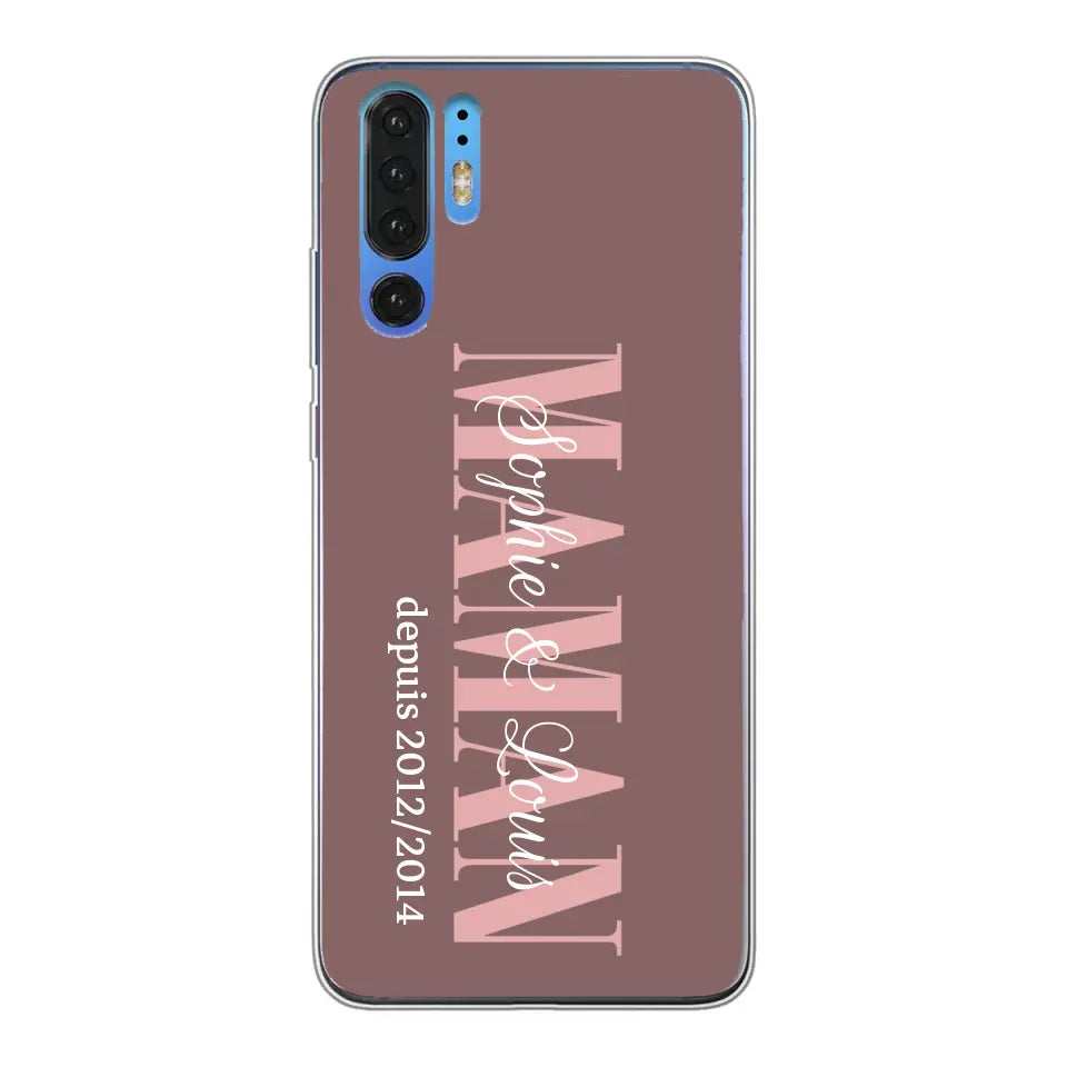 Êtres chers - Telefoonhoesje gepersonaliseerd