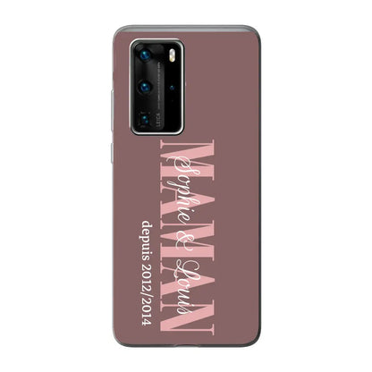 Êtres chers - Telefoonhoesje gepersonaliseerd