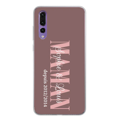 Êtres chers - Telefoonhoesje gepersonaliseerd
