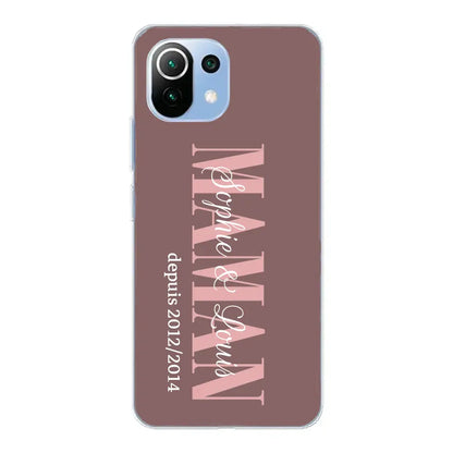 Êtres chers - Telefoonhoesje gepersonaliseerd