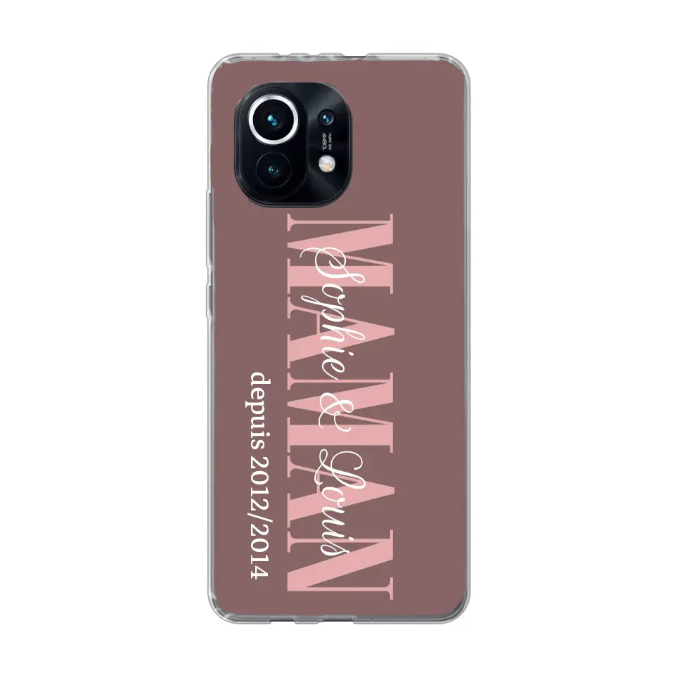 Êtres chers - Telefoonhoesje gepersonaliseerd