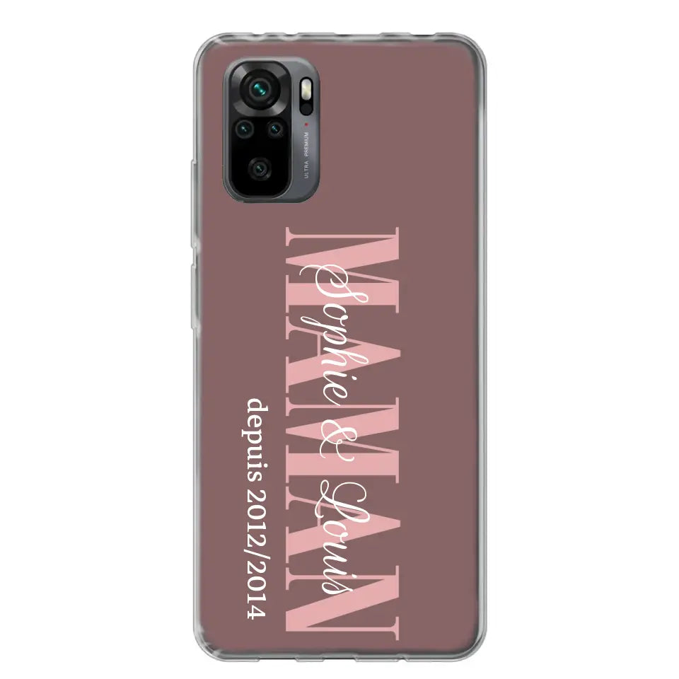 Êtres chers - Telefoonhoesje gepersonaliseerd