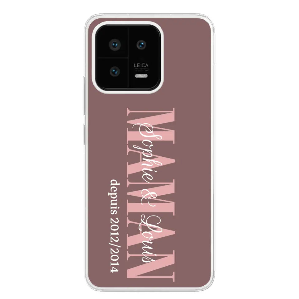 Êtres chers - Telefoonhoesje gepersonaliseerd