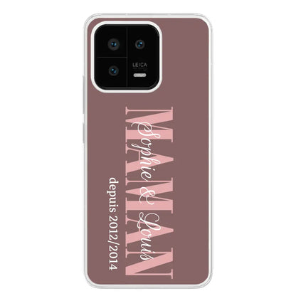 Êtres chers - Telefoonhoesje gepersonaliseerd