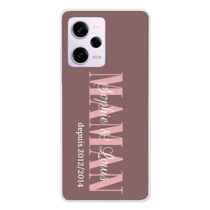 Êtres chers - Telefoonhoesje gepersonaliseerd