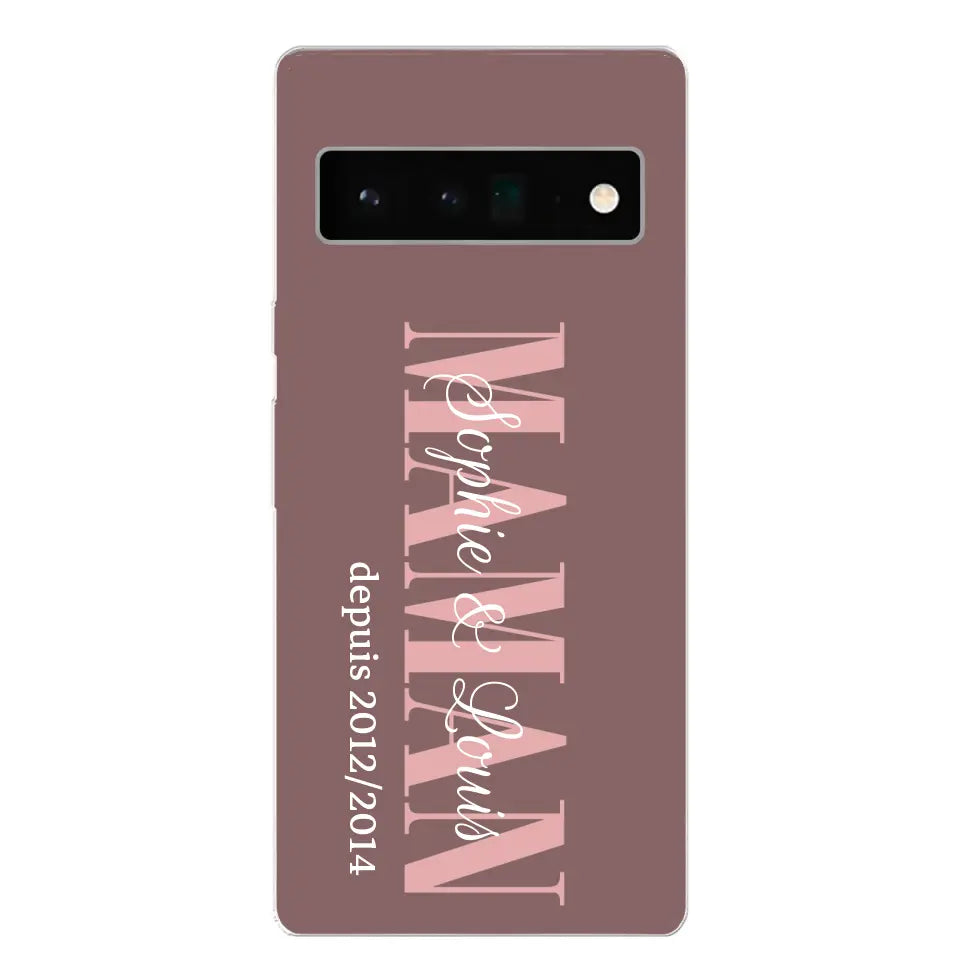 Êtres chers - Telefoonhoesje gepersonaliseerd