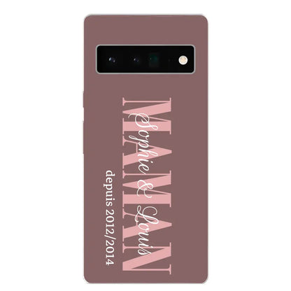 Êtres chers - Telefoonhoesje gepersonaliseerd