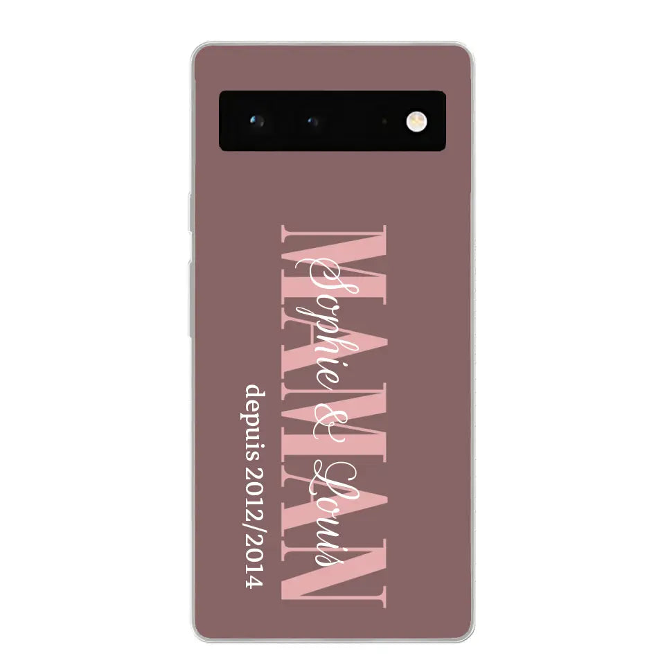 Êtres chers - Telefoonhoesje gepersonaliseerd