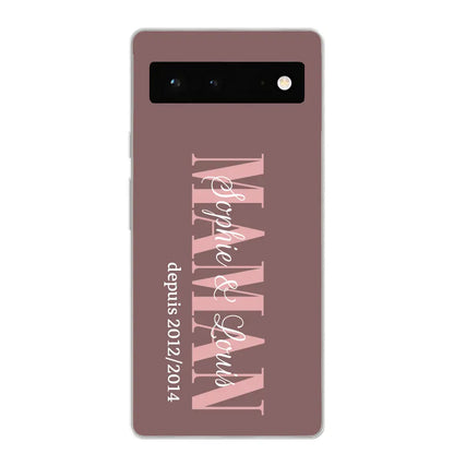Êtres chers - Telefoonhoesje gepersonaliseerd
