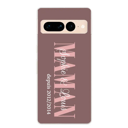 Êtres chers - Telefoonhoesje gepersonaliseerd