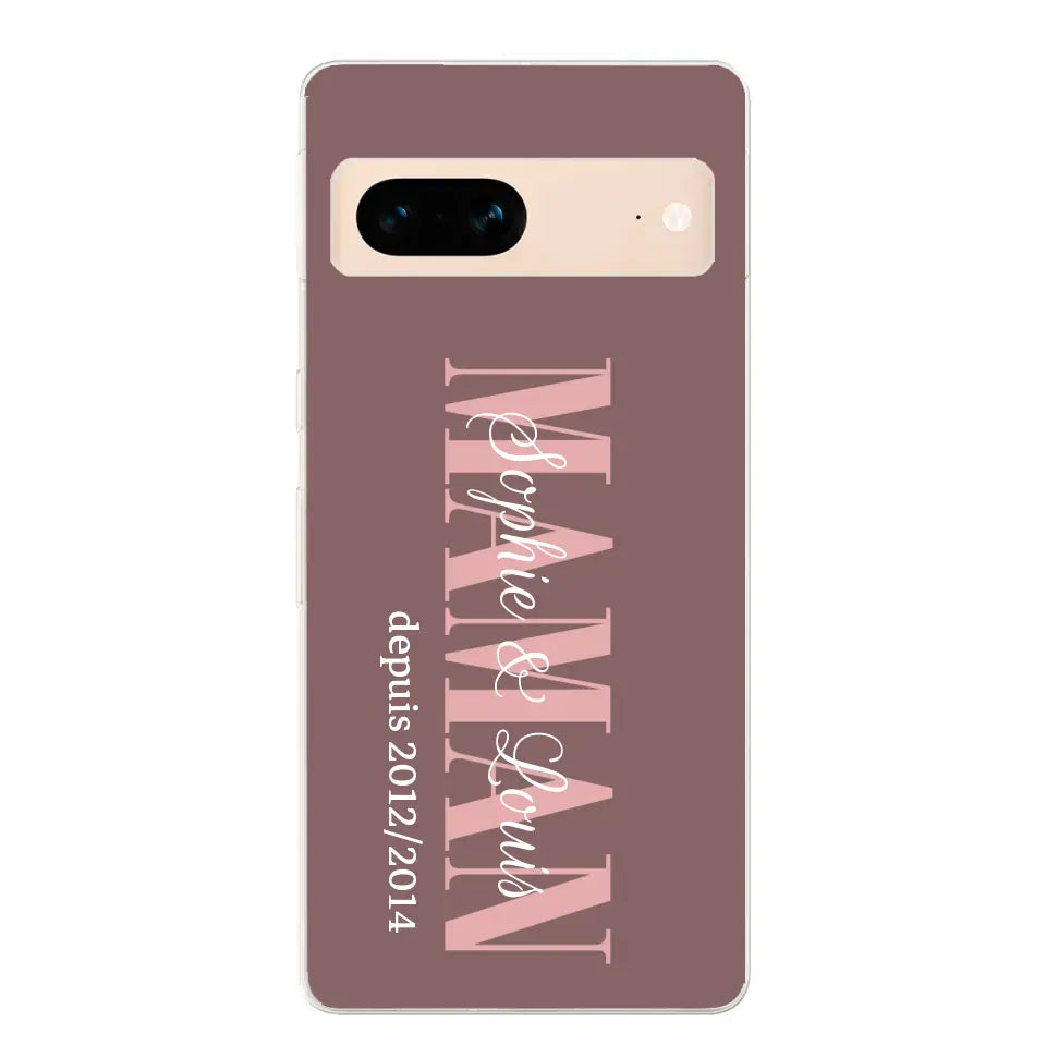 Êtres chers - Telefoonhoesje gepersonaliseerd