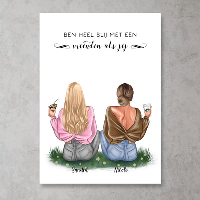 Lieverd - Gepersonaliseerde poster