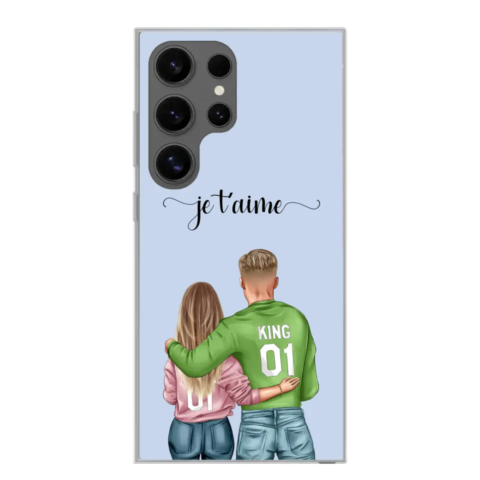 Koppel - gepersonaliseerde telefoonhoesje