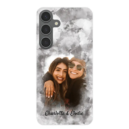 Jouw foto (stijl aquarel) - Gepersonaliseerd telefoonhoesje