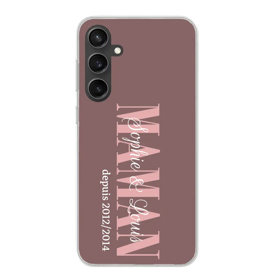 Êtres chers - Telefoonhoesje gepersonaliseerd